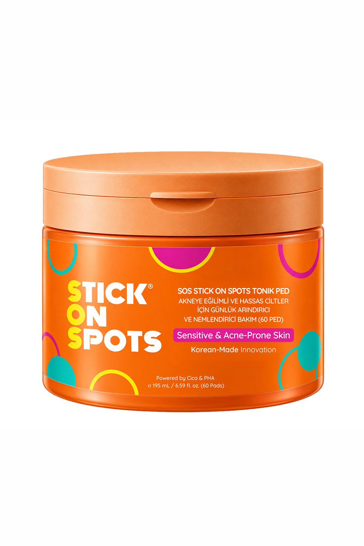 SOS Stick On Spots Tonik Ped – Akneye Eğilimli ve Hassas Ciltler İçin Günlük Arındırıcı ve Nemlendirici Bakım