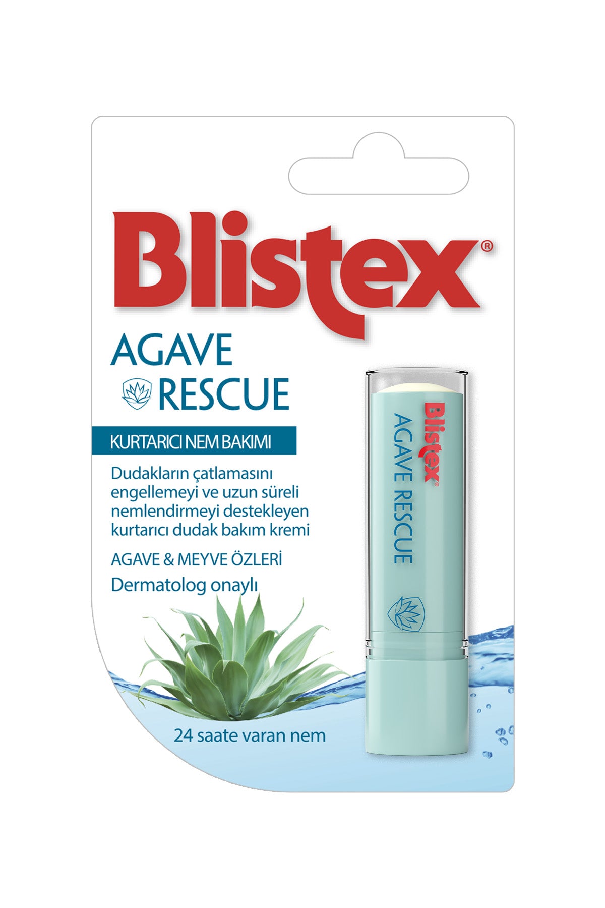 Agave Rescue - Uzun Süreli Nemlenmeyi Destekleyen Kurtarıcı Dudak Bakım Kremi