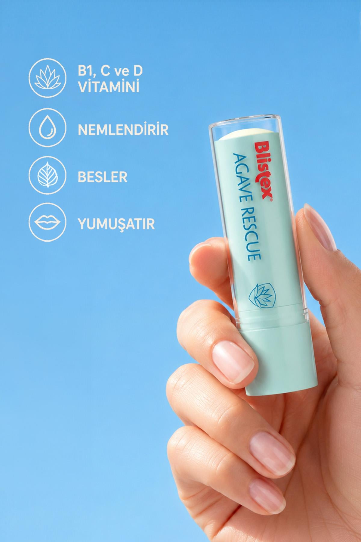 Blistex SPF50 Koruma + Yoğun Nem Bakım Seti