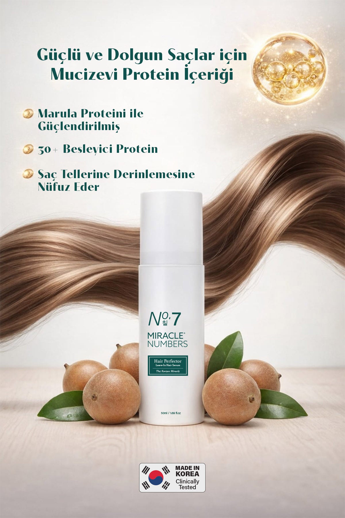 Miracle No:7 Mükemmelleştirici Mucize Serum - Protein Hair Perfection 50 ml