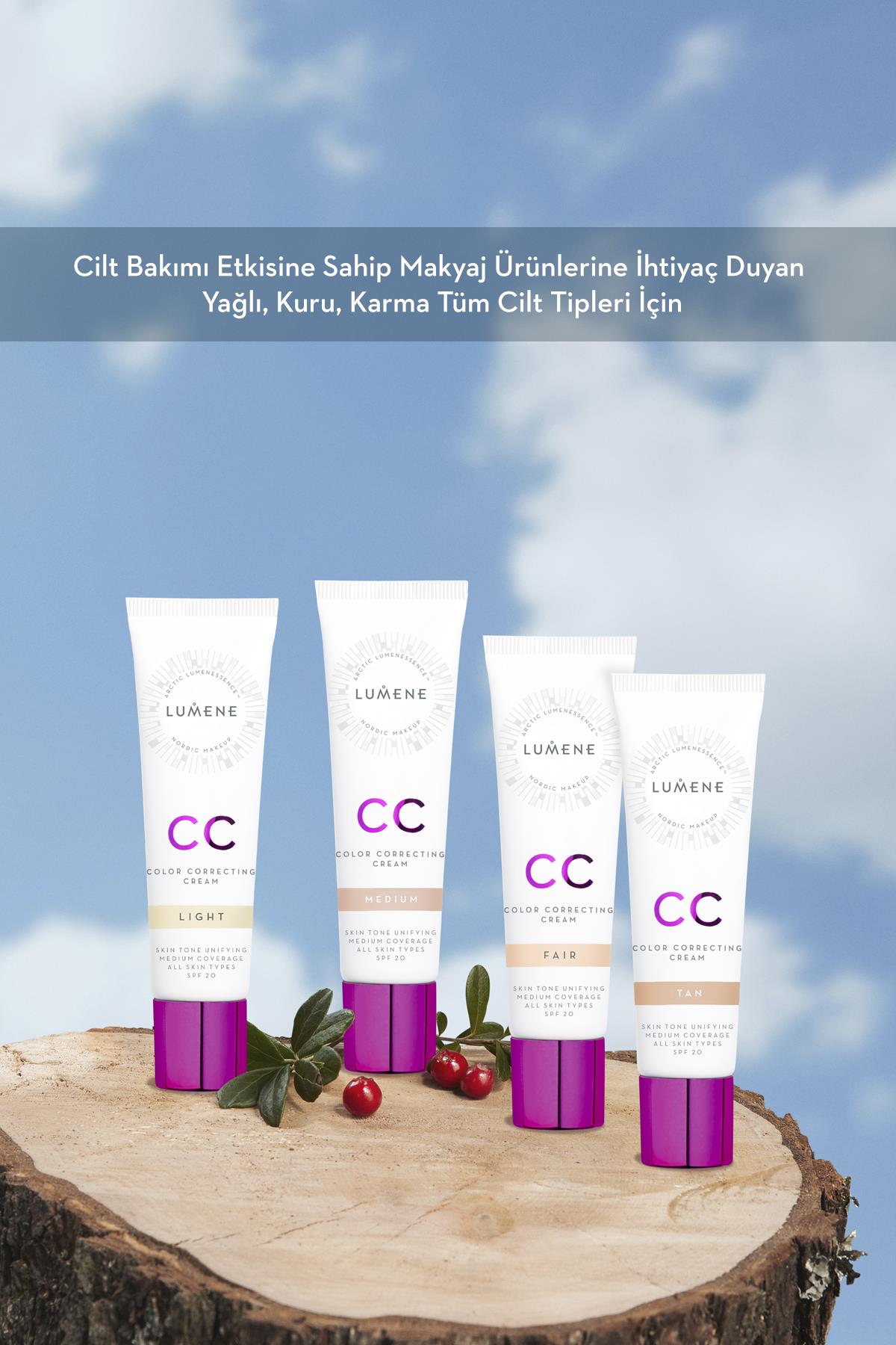 Lumene SPF 20 Renk Eşitleyici ve Aydınlatıcı CC Krem 30 ml
