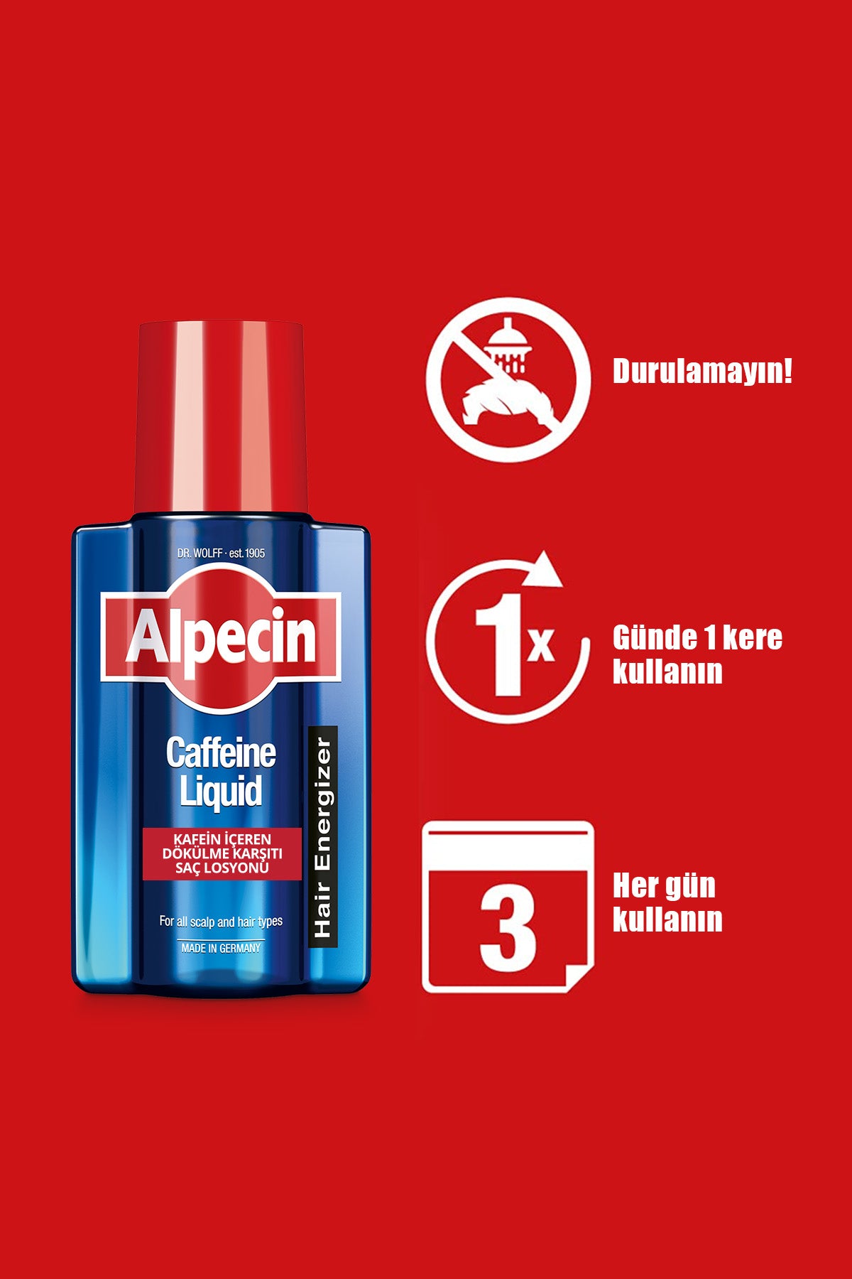 Caffein Liquid - Kafeinli Dökülme Karşıtı Saç Losyonu
