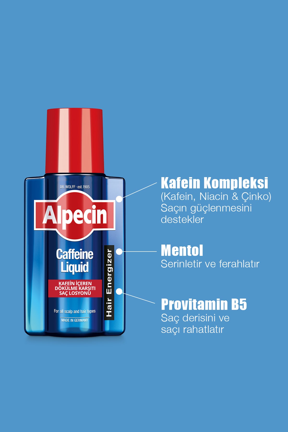 Caffein Liquid - Kafeinli Dökülme Karşıtı Saç Losyonu