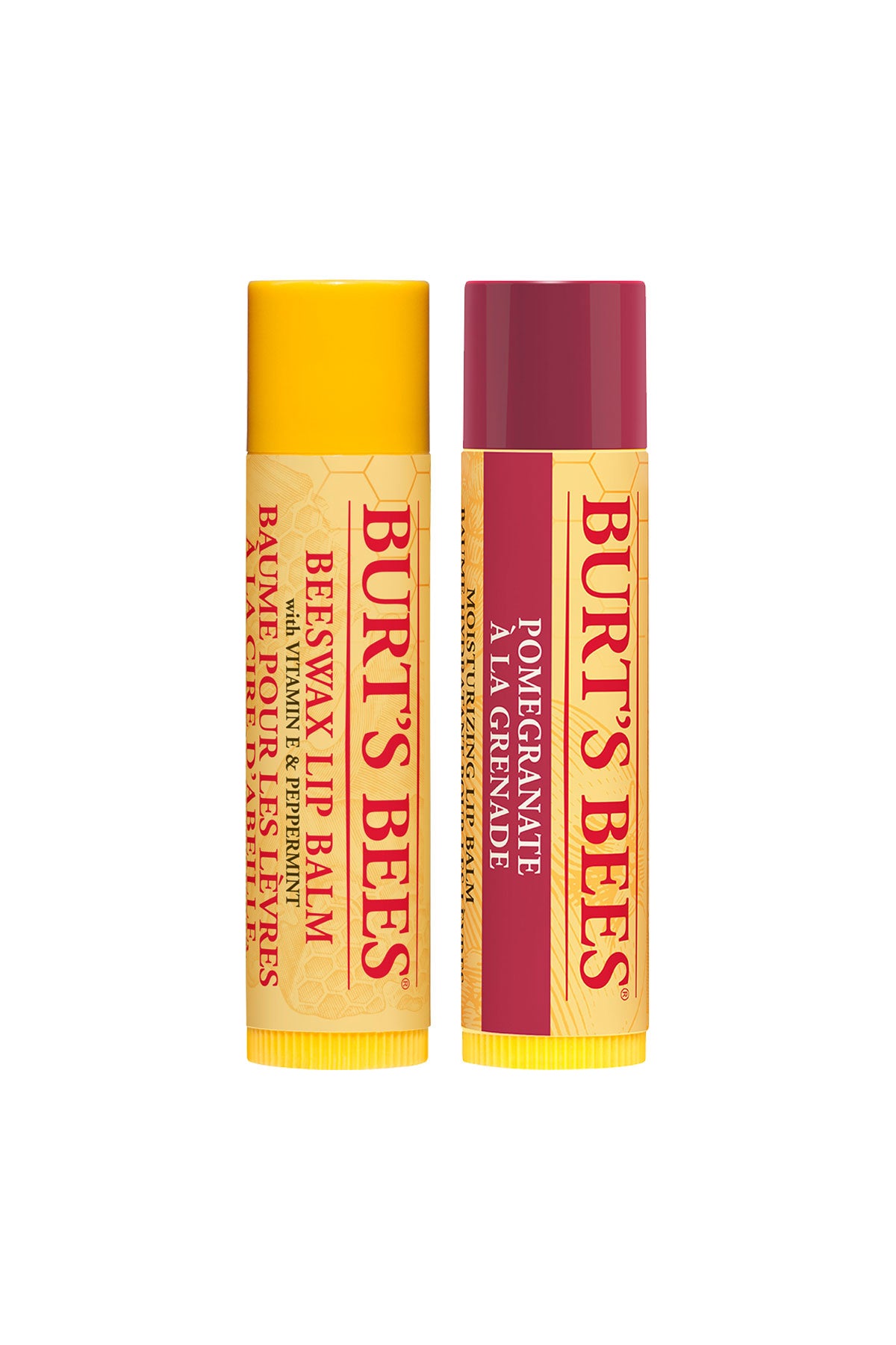 Balmumu Dudak Bakım Kremi 4.25 gr & Nar Aromalı Dudak Kremi Blister Ambalaj 4.25 gr