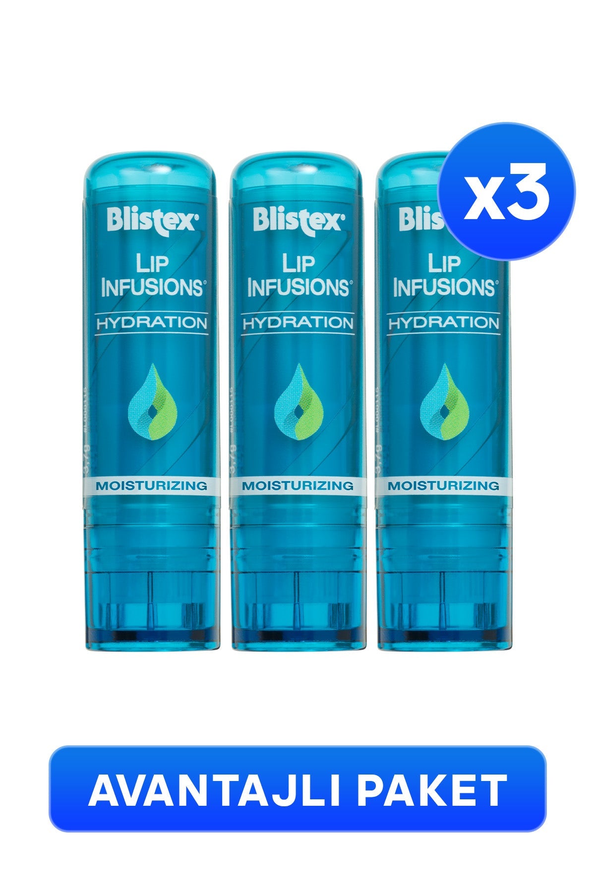 Lip Infusions Hydration - Uzun Süreli Nemlendirici Dudak Bakım Kremi / Lip Balm, 3,7 g