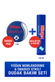 Kuruyan Ve Çatlayan Dudaklara Yoğun Bakım Medplus Stick + Kavanoz