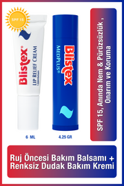 Kuruyan Ve Çatlayan Dudaklara Medplus Stick 4,25 G + Çatlak Dudaklara Acil Çözüm Spf10 6ml