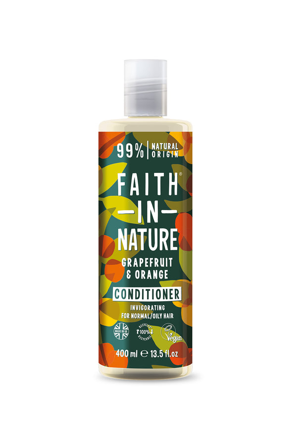 Faith in Nature %99 Doğal Tazeleyici Greyfurt & Portakal Saç Kremi 400 ml