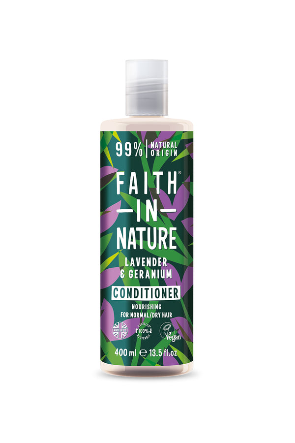 Faith in Nature %99 Doğal Rahatlatıcı Lavanta & Sardunya Saç Kremi 400 ml