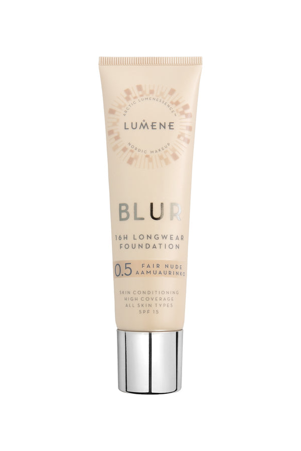 Lumene Blur 16H SPF 15 16 Saat Kalıcı Fondöten Fair Nude 30 ml