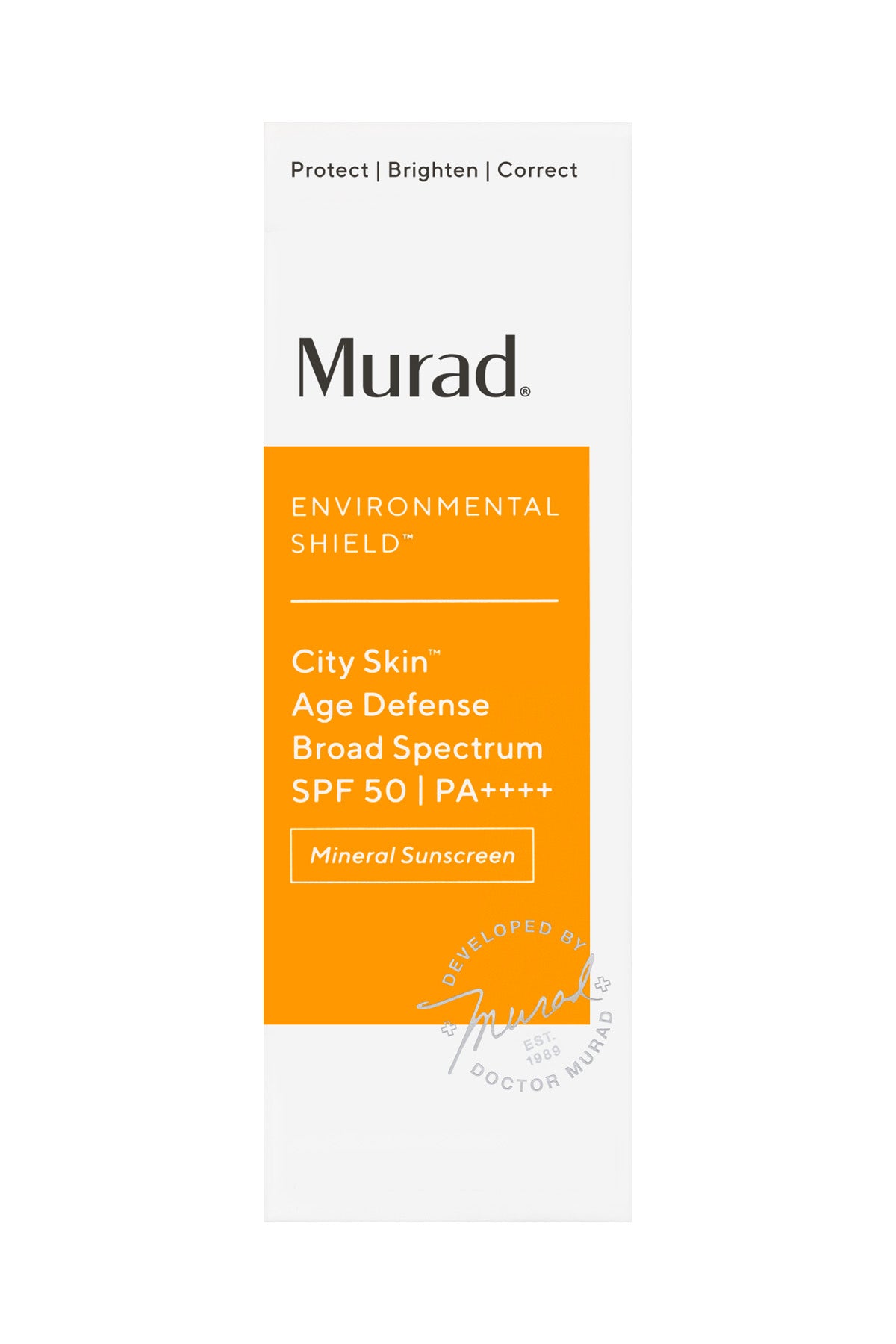 City Skin Age Defense SPF 50 – Anti–Aging Etkili Mineralli Gündüz Bakımı 50 ML