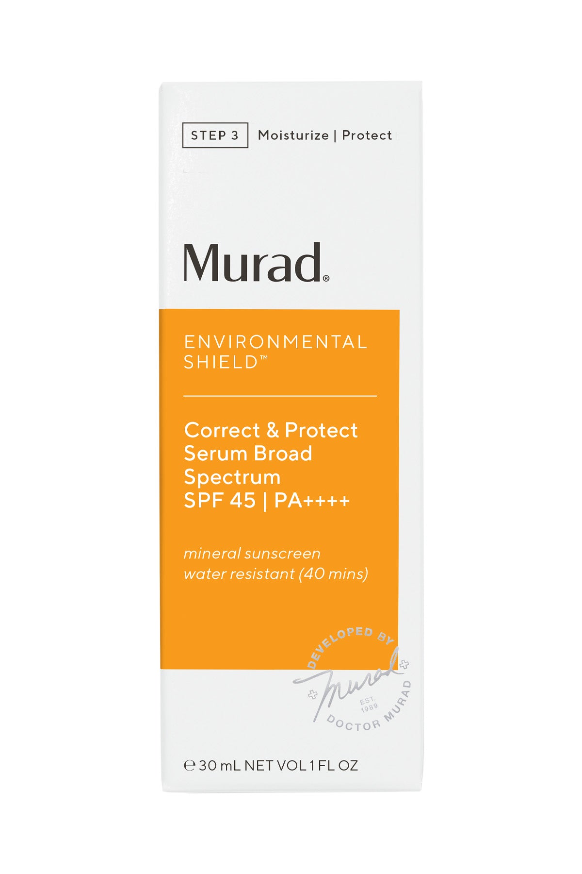 Correct and Protect Serum SPF 45 - Güneş Koruyucu Etkili Leke Karşıtı Bakım Serumu 30 ML