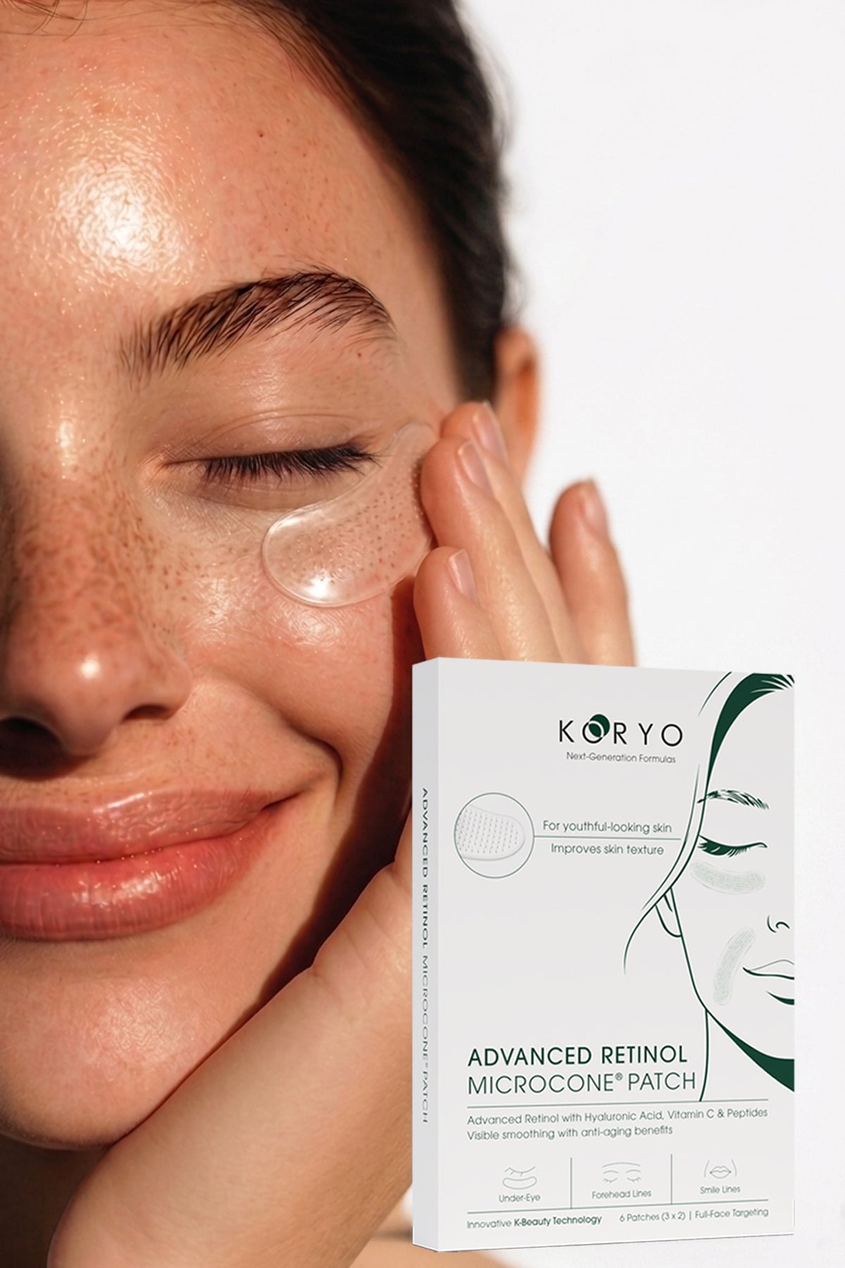 Koryo Advanced Retinol Microcone Patch / Mikroiğneli Göz Altı Bakım Bandı