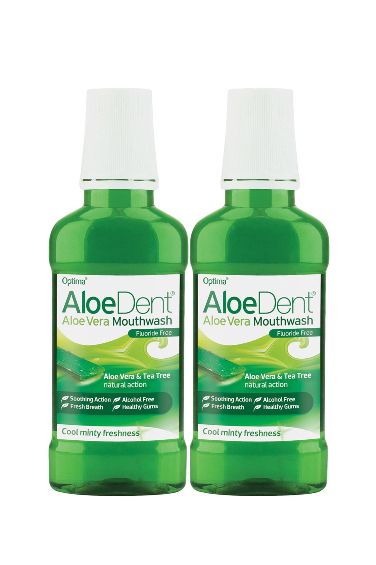 Gotu Kola ve Aloeveralı Ferahlatıcı Ağız Bakım Suyu X2