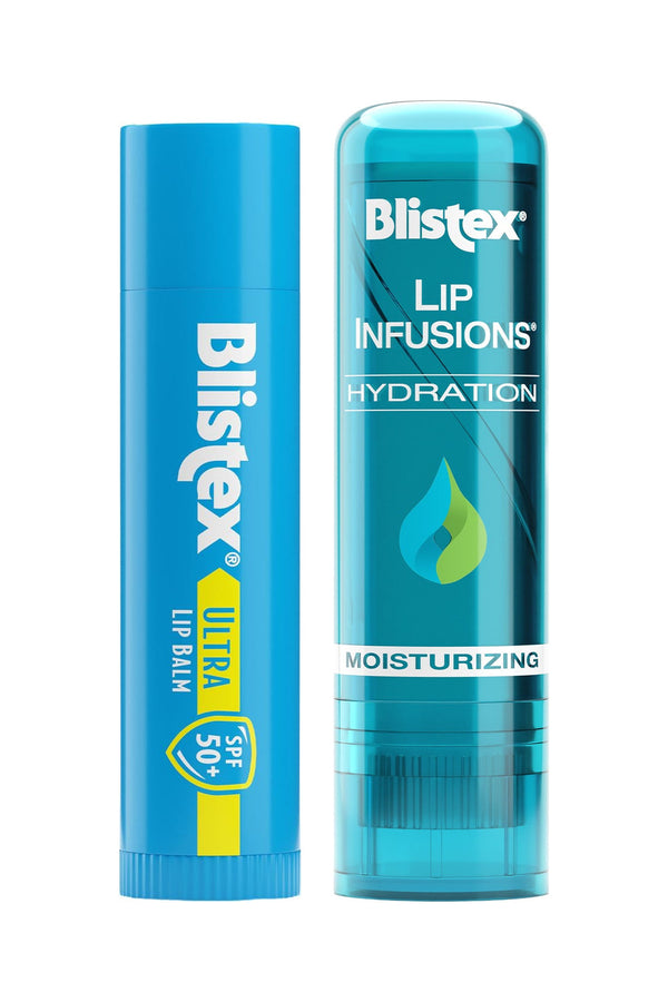 Blistex Ultra SPF50+ ve Nem Rutini Dudak Bakım Seti 4,25 g + 3,7 g