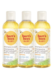 Burts Bees Bebek Saç Ve Vücut Şampuanı - Baby Bee Shampoo Body Wash X3 235 Ml