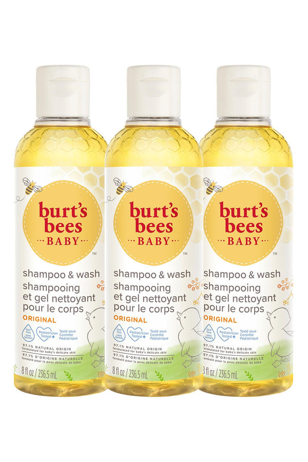 Burt's Bees Baby Bee Bebek Saç ve Vücut Şampuanı 236,5 ml x3