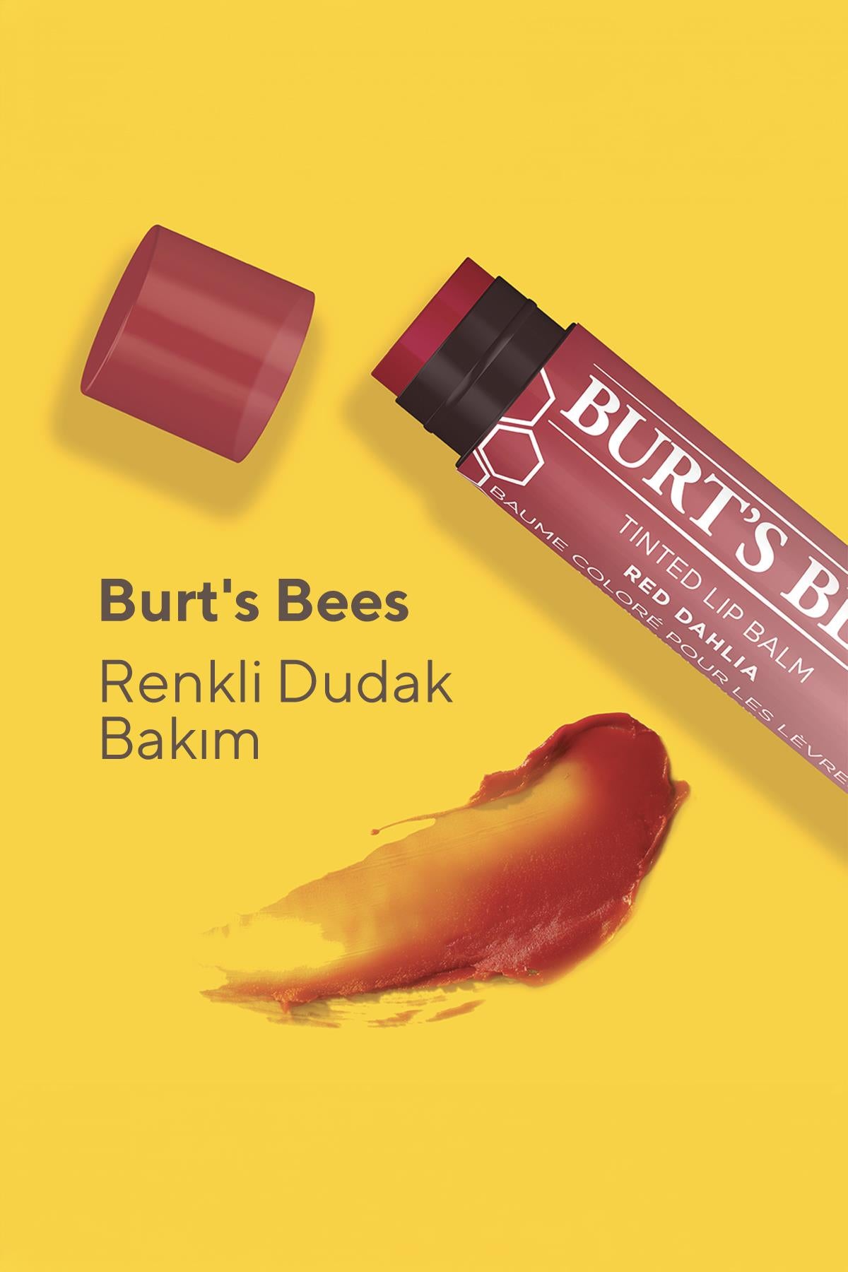 Burts Bees/Renkli Dudak/Vişne/TLB Red Dahlia
