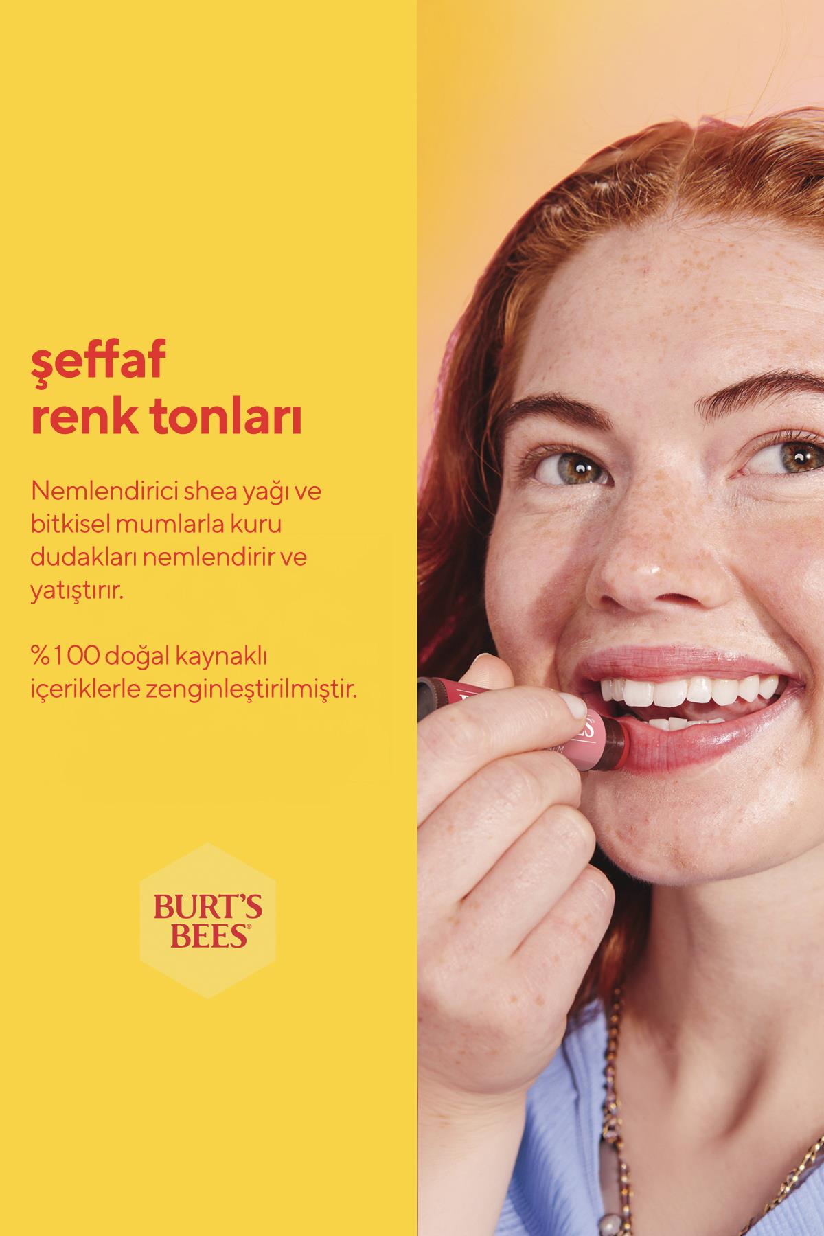 Burts Bees/Renkli Dudak/Vişne/TLB Red Dahlia