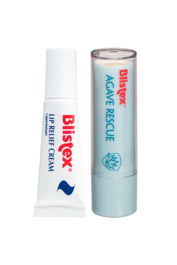 Blistex Lip Relief Cream SPF 10 6 ml + Agave Rescue Dudak Bakım Kremi 3,7 g