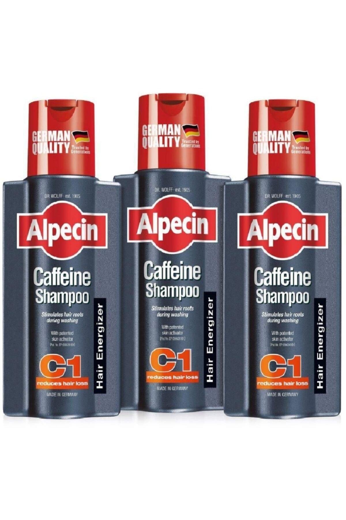 C1 - Kafeinli Dökülme Karşıtı Şampuan  X 3 adet