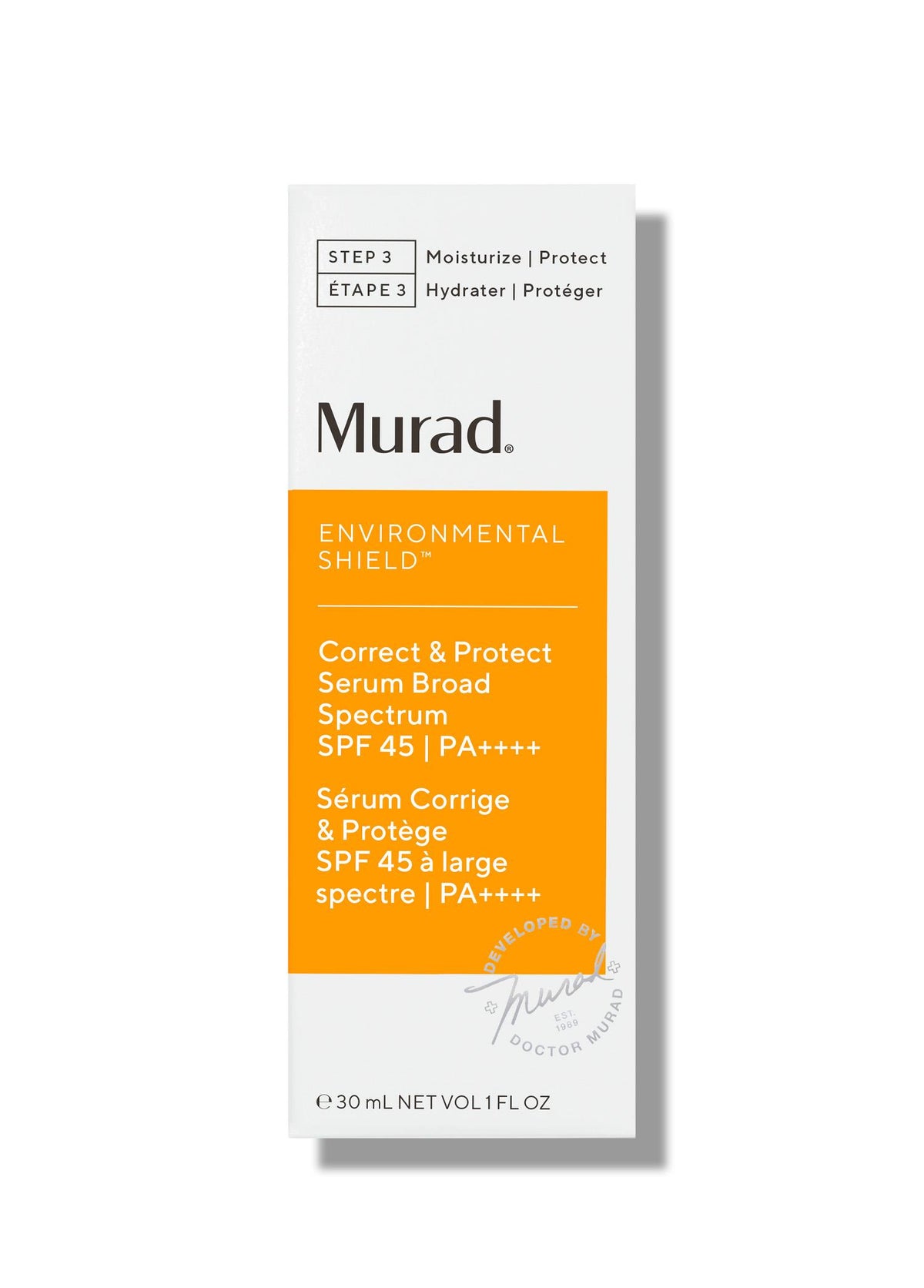 Murad Correct and Protect Serum SPF 45 Leke Karşıtı Güneş Koruyucu Serum 30 ml
