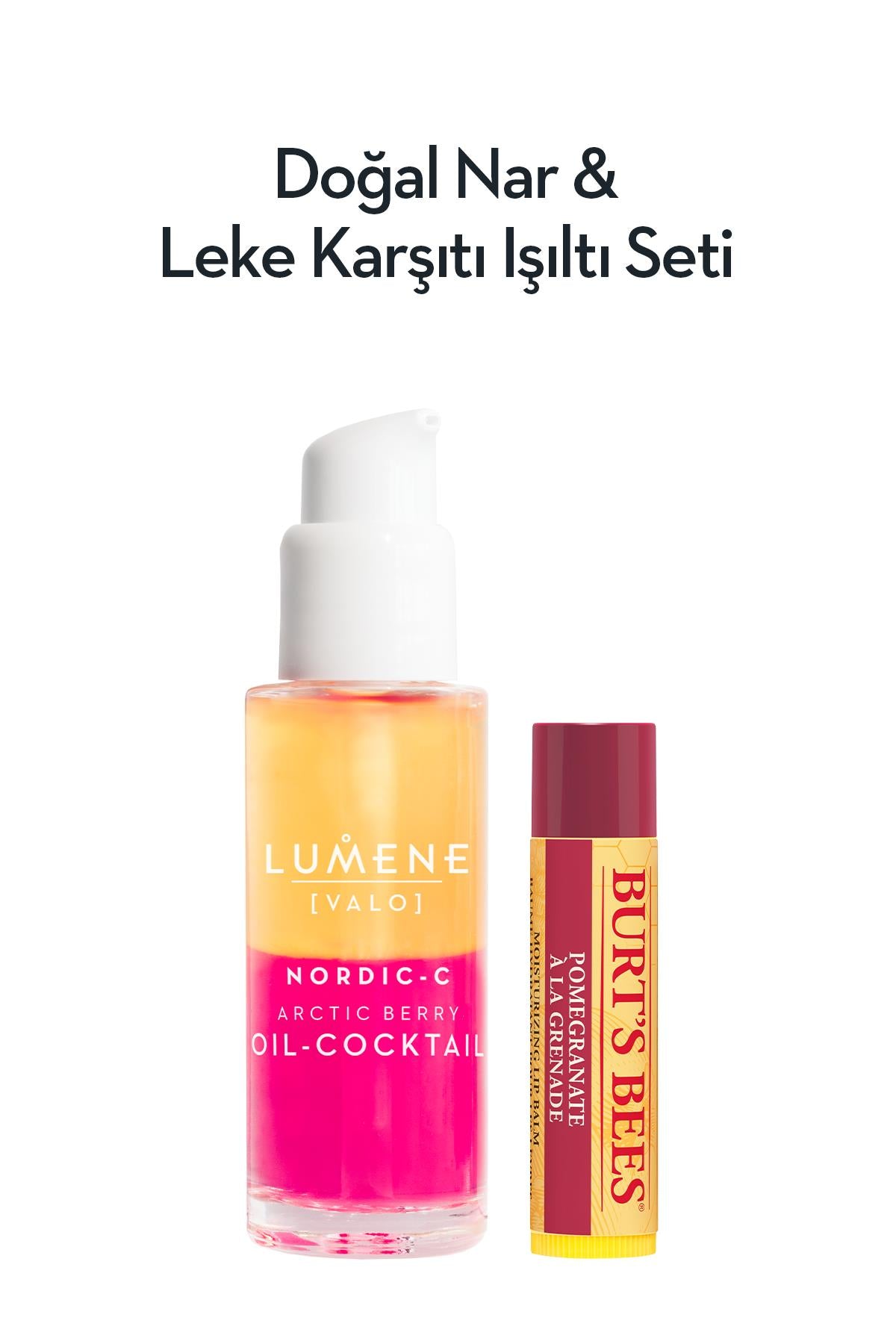 Doğal Nar & Leke Karşıtı Işıltı Seti