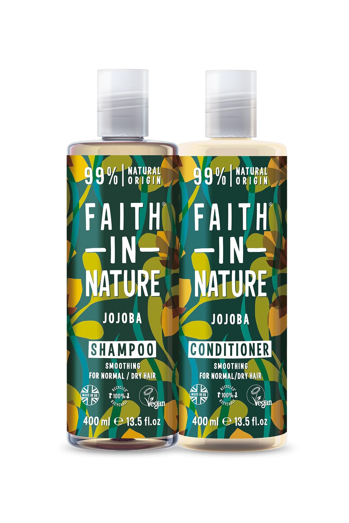 %99 Doğal Pürüzsüzleştirici Şampuan&Saç Kremi Jojoba