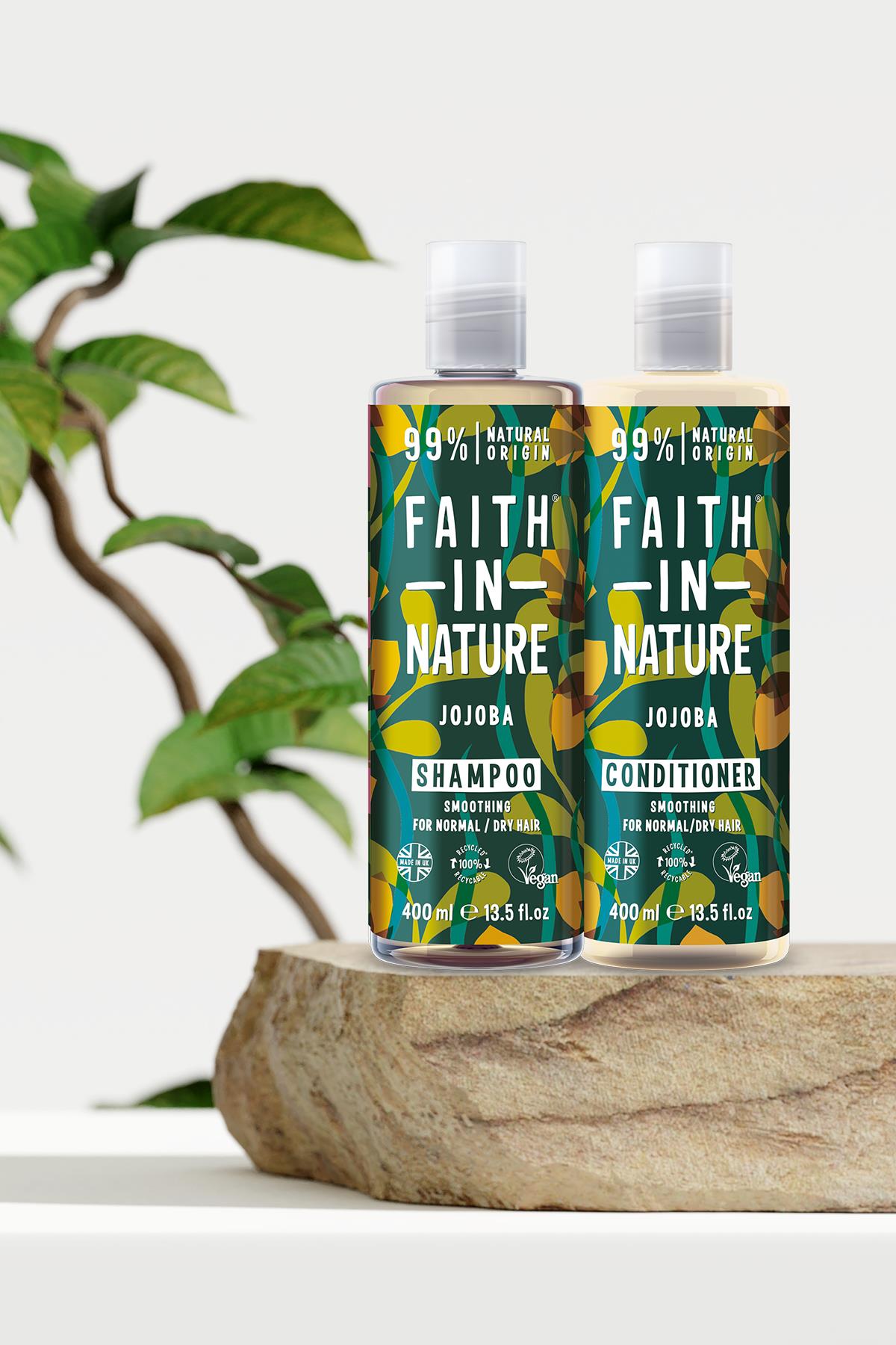 %99 Doğal Pürüzsüzleştirici Şampuan&Saç Kremi Jojoba