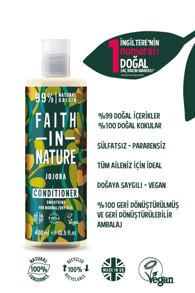 %99 Doğal Pürüzsüzleştirici Saç Bakım Kremi Jojoba Normal&Kuruya Dönük Saçlar İçin
