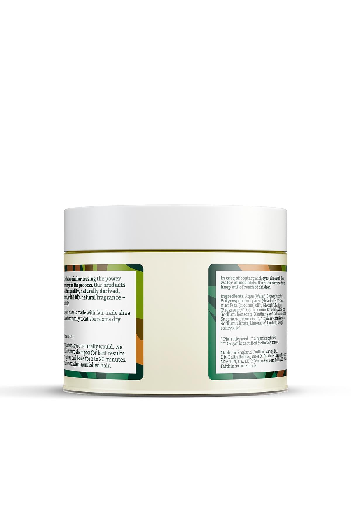 %99 Doğal Besleyici Saç Bakım Maskesi Shea&Argan Çok Kuru Saç Tipleri İçin