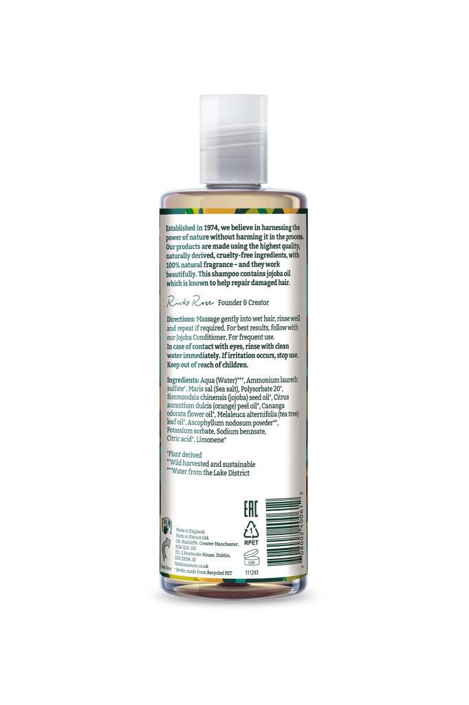 %99 Doğal Pürüzsüzleştirici Şampuan  Jojoba Normal&Kuruya Dönük Saçlar İçin