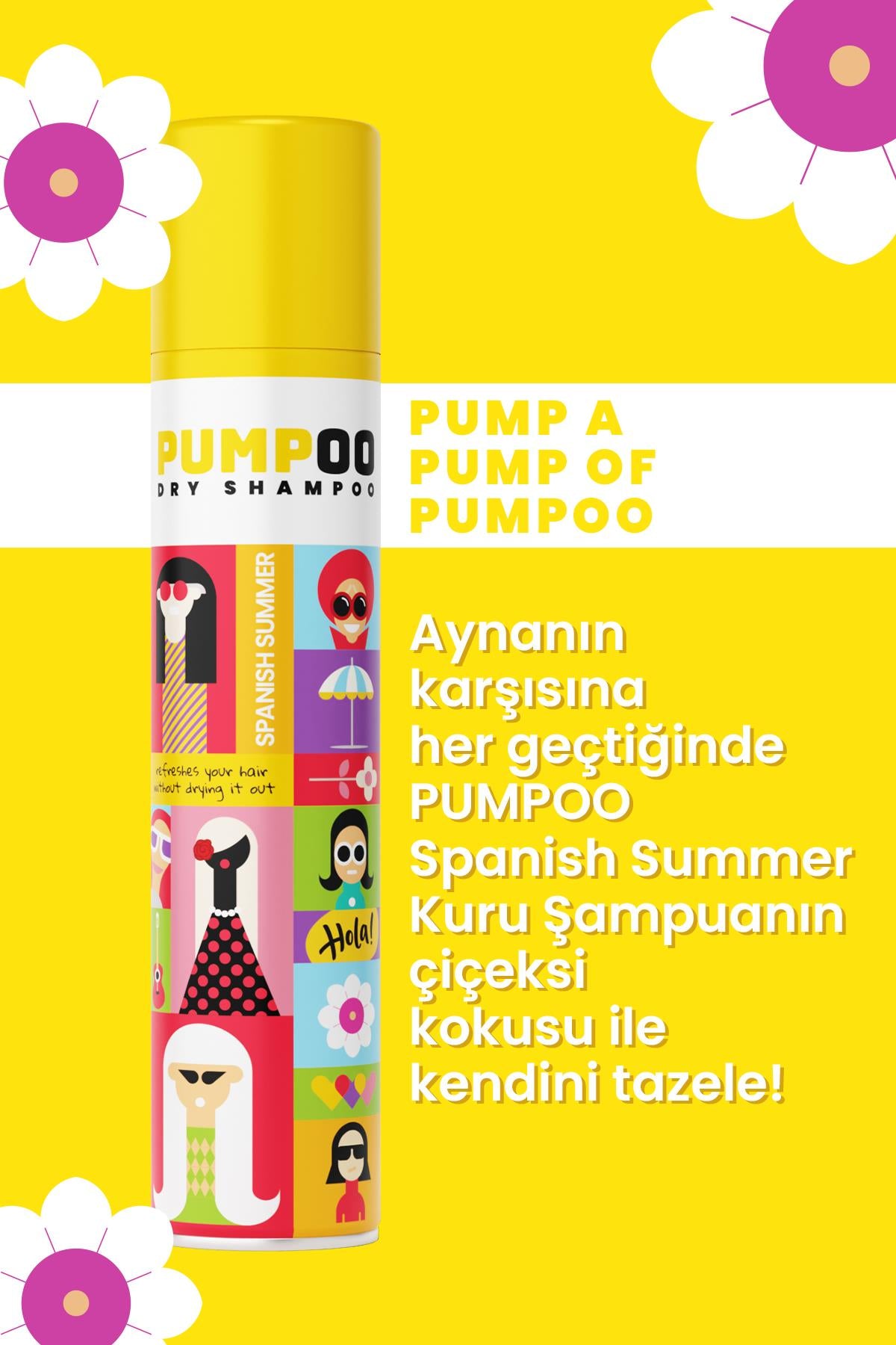 Spanish Summer Kuru Şampuan 200 ml | Ferah Saç Görünümü | Kalıntı Bırakmaz
