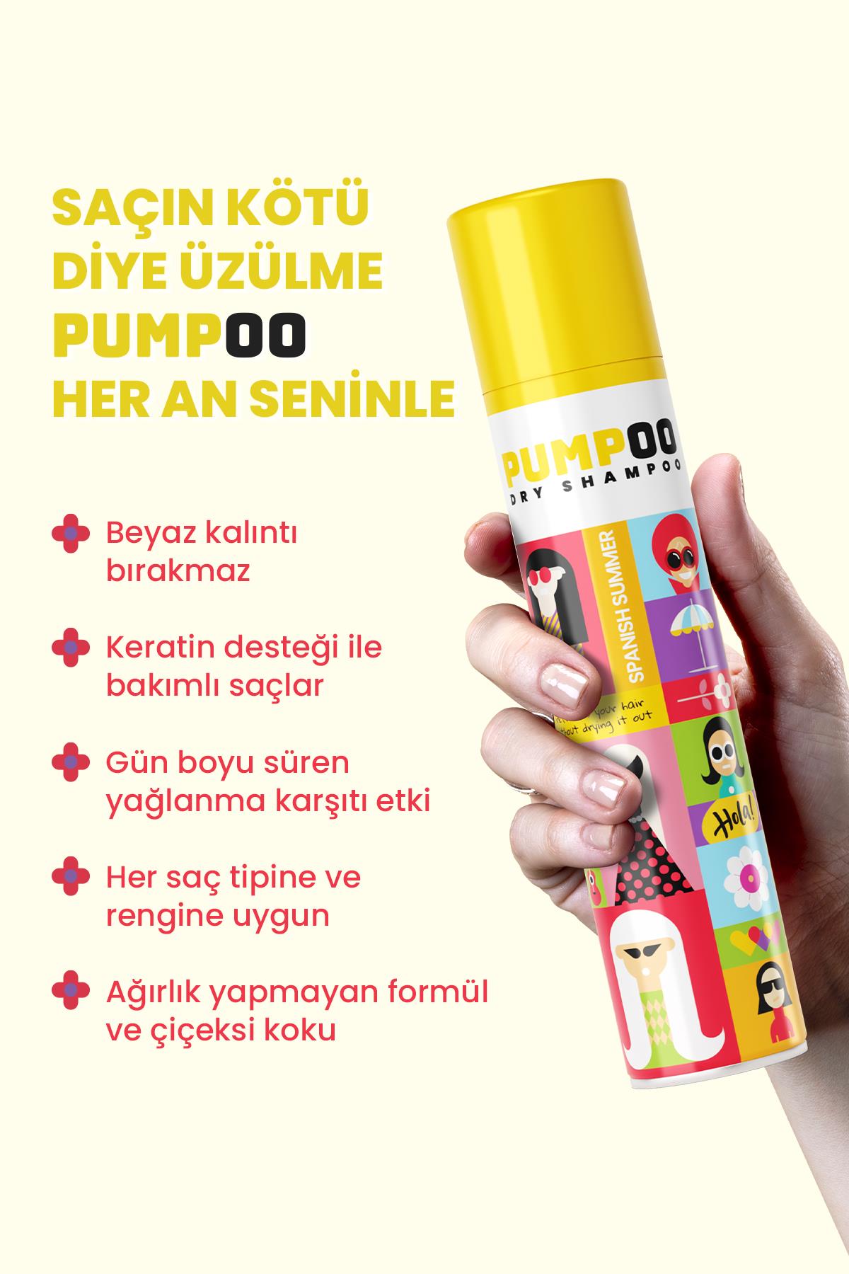 Pumpoo Spanish Summer Kuru Şampuan 200 ml