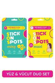 SOS Band Maxi (6’lı) & Mixy (24’lü) %100 Hidrokolloid Sivilce/Akne Bandı
