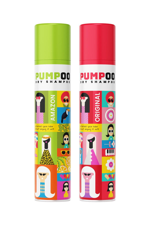 Pumpoo Original Dry Shampoo + Amazon Dry Shampoo 200 ml