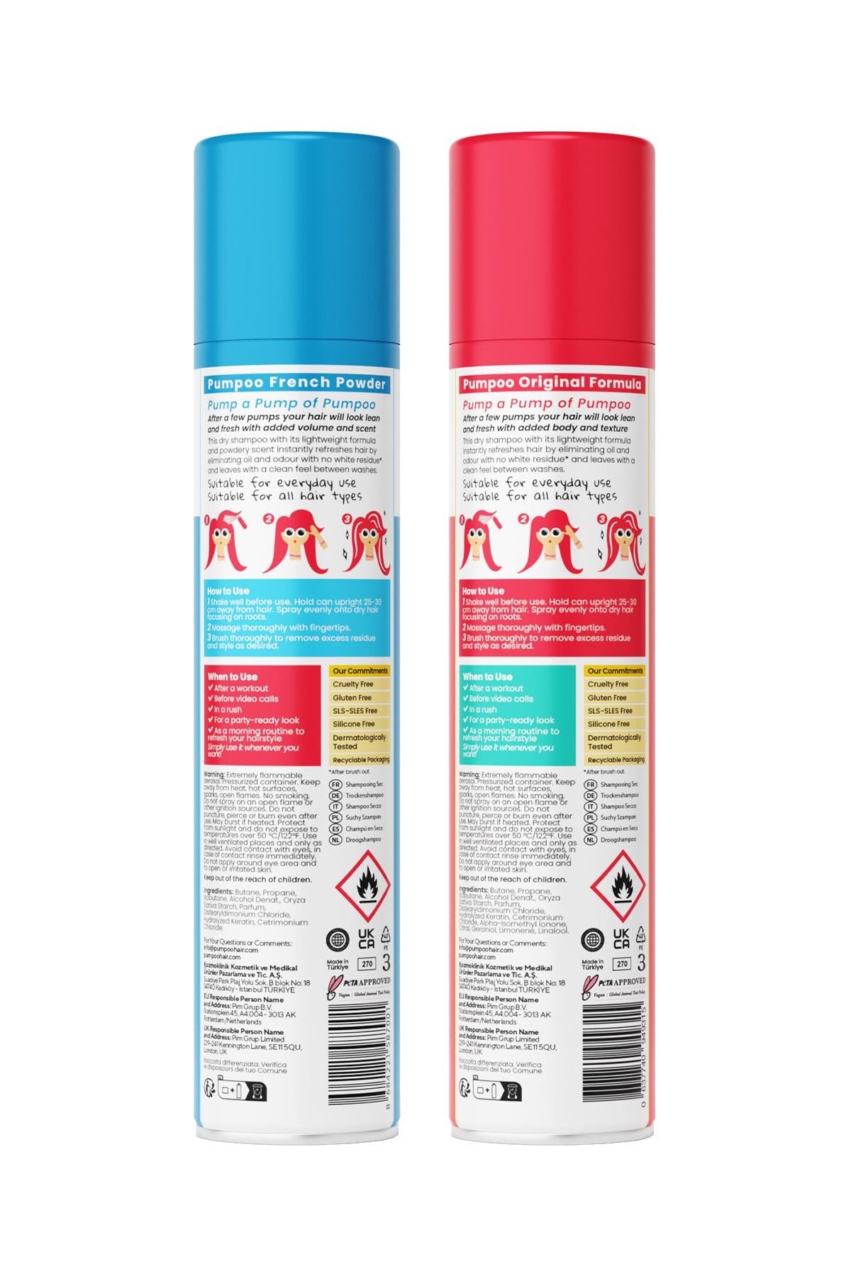 Orijinal Kuru Şampuan + Kuru Şampuan French Powder 200 ML