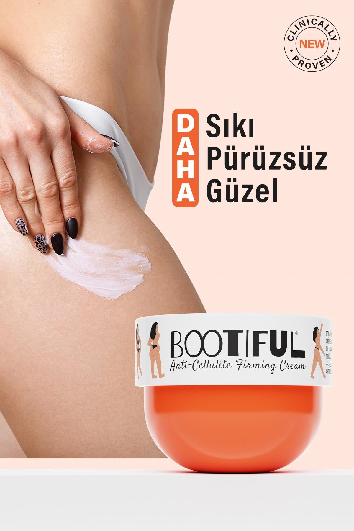 Bootiful Selülit Karşıtı Sıkılaştırıcı Krem 200 ml