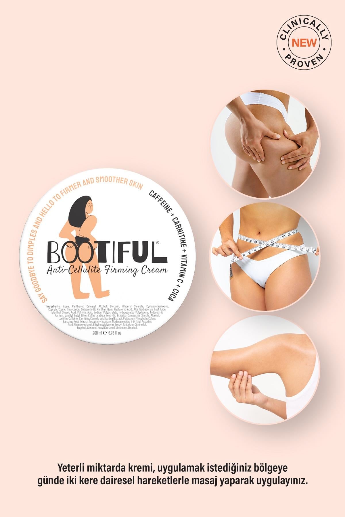 Bootiful Selülit Karşıtı Sıkılaştırıcı Krem 200 ml
