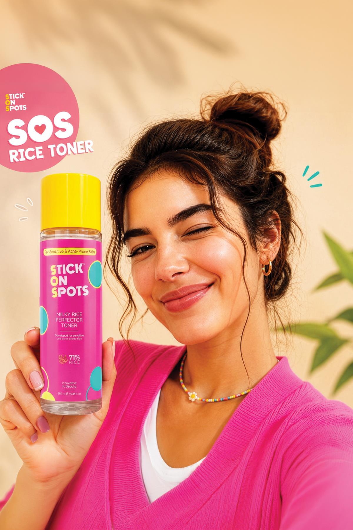 SOS Milky Rice %71 Pirinç Özlü Aydınlatıcı Tonik
