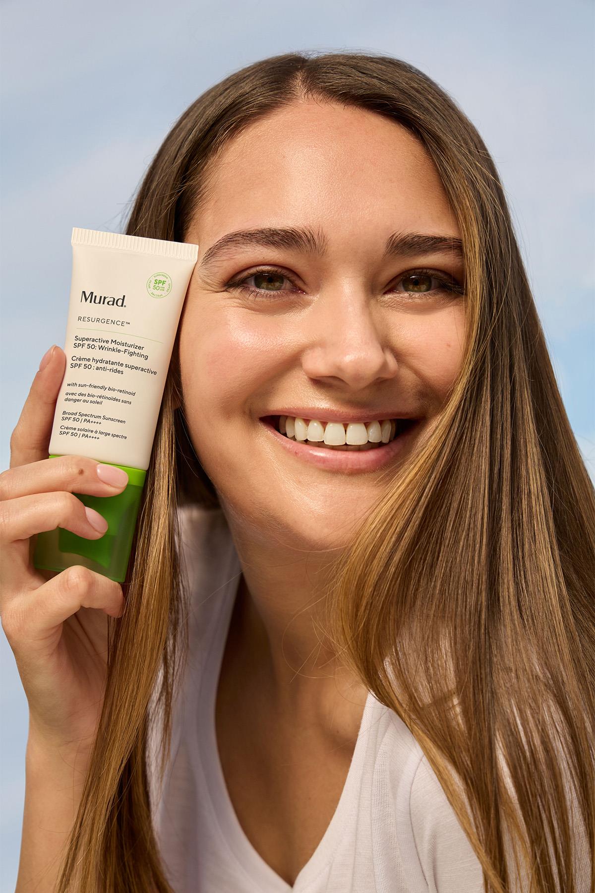 Güneş Koruyucu, Kırışıklık Karşıtı Nemlendirici Krem SPF50-Superactive Moisturizer Wrinkle-Fighting