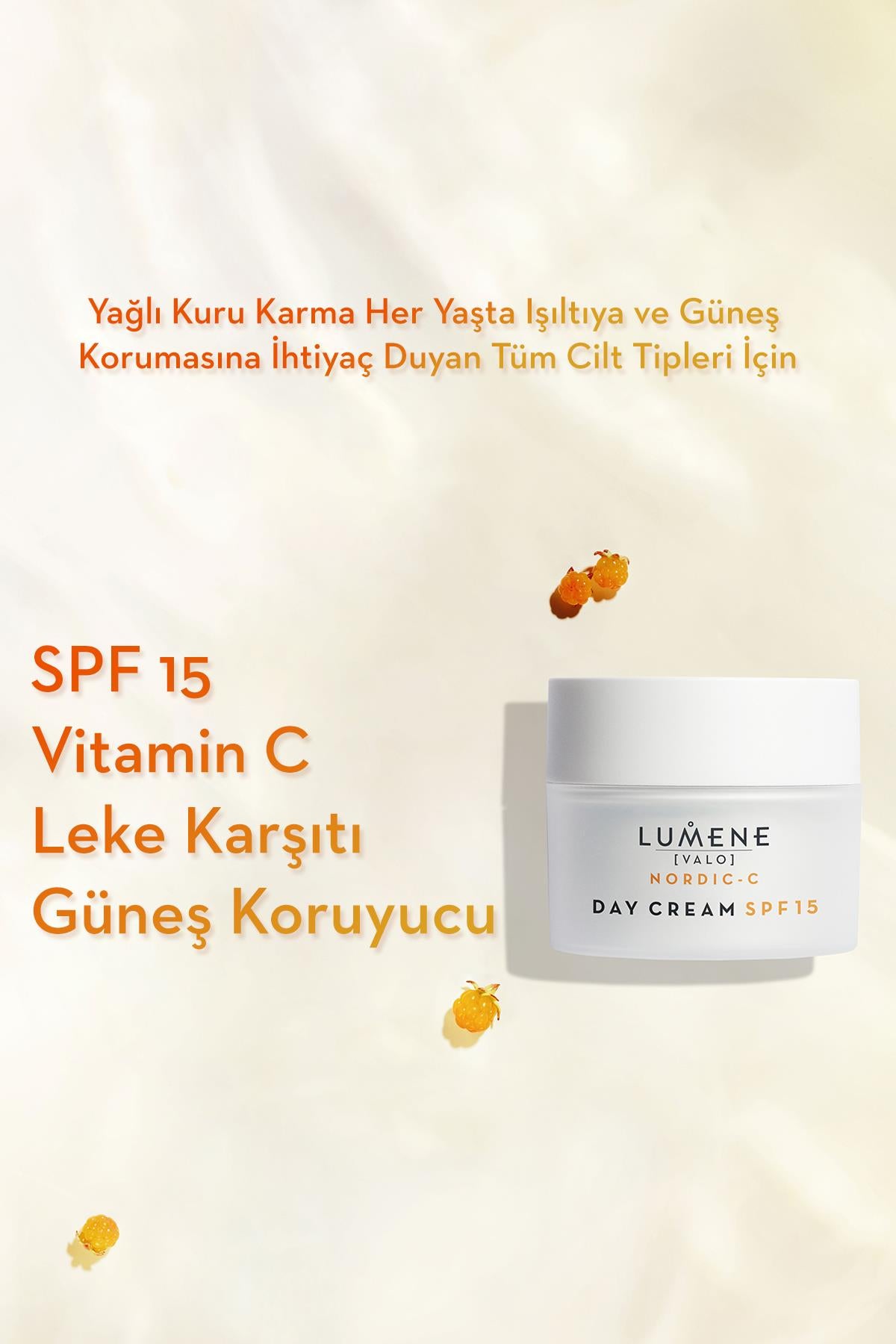 Nordic C SPF 30 C Vitamini İçeren Aydınlatıcı Günlük Bakım Kremi 50 ml